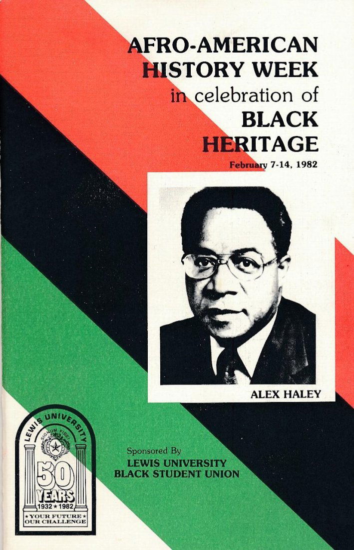 Alex Haley- Signed Booklet w/2 Photos Signing the Item (1 of 3)