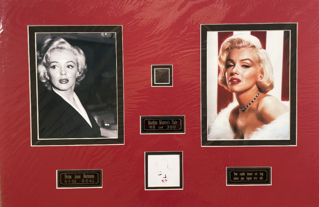 Marilyn Monroe- Strand of her Hair Matted Nicely (1 of 3)
