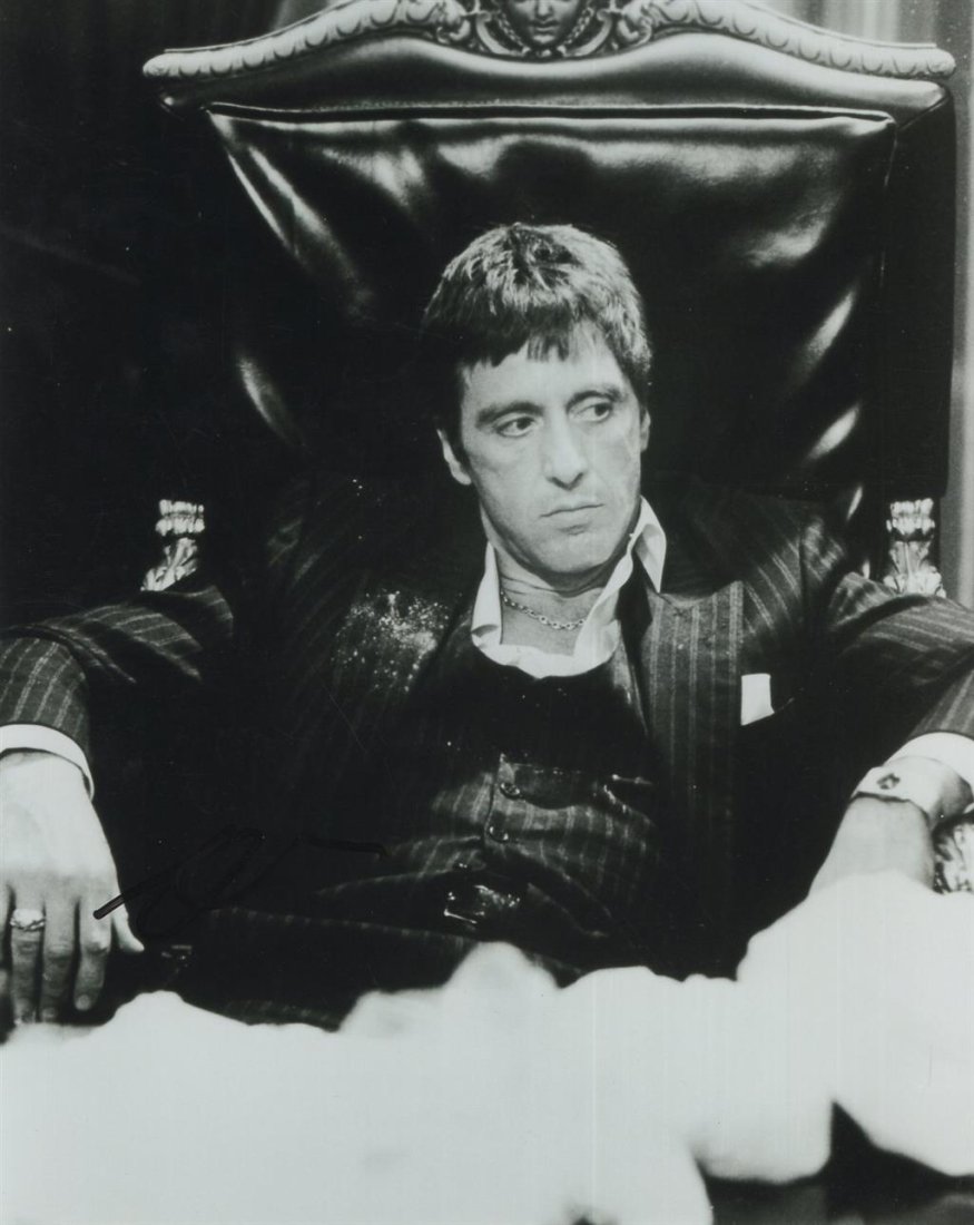 Al Pacino- Signed Photograph from "Scarface" (1 of 1)