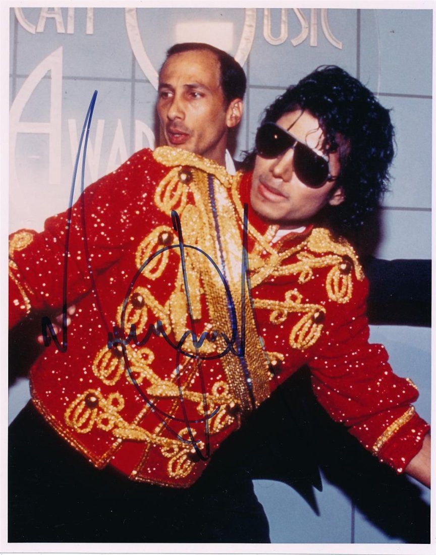 Michael Jackson- In Person Signed Photograph (1 of 1)