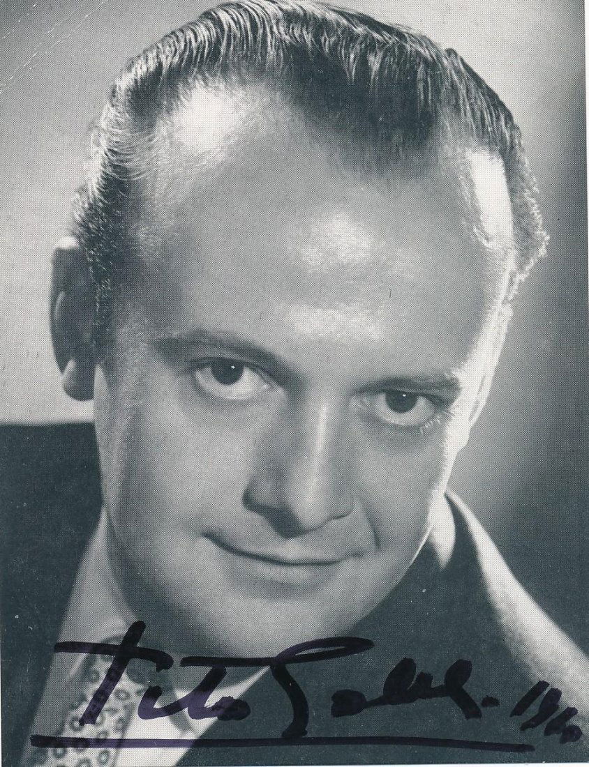 Tito Gobbi (Opera)- Signed Vintage Photograph (Italian Baritone) (1 of 1)