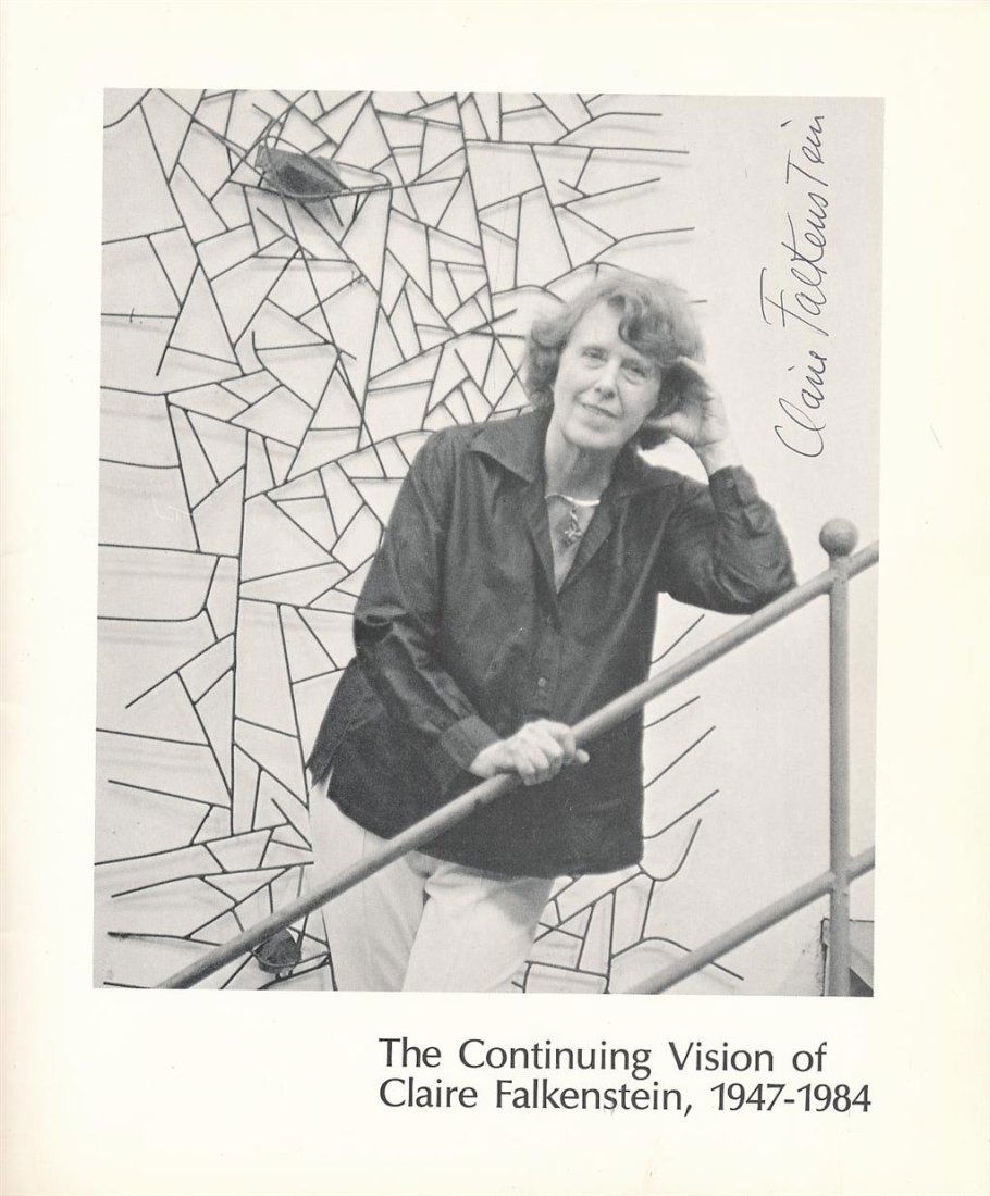 Claire Falkenstein- Signed 1984 Program (Artist) (1 of 1)