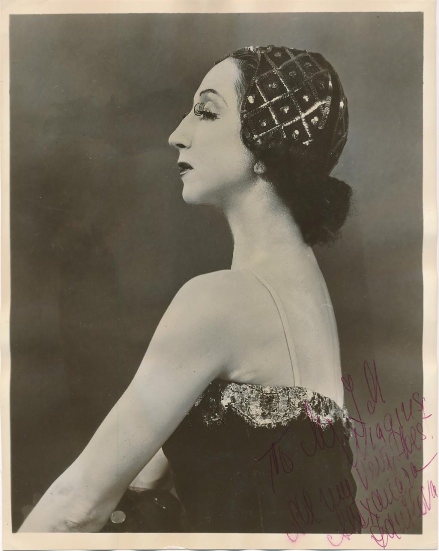 Alexandra Danilova- Vintage Signed Photograph (Russian Prima Ballerina) (1 of 1)