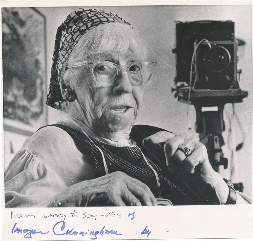 Imogen Cunningham (Famed Photographer)- Signed Vintage Photo (1 of 1)