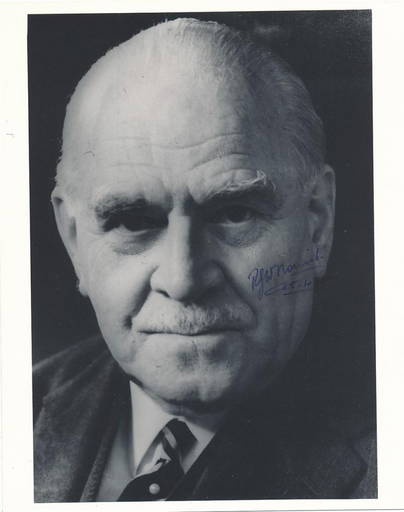 Ronald Wreyford Norrish (nobel Prize 1967) Rare Vintage Signed