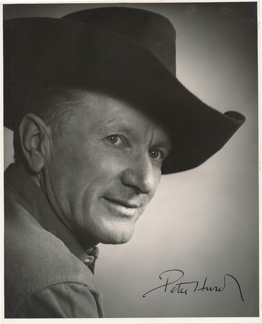 Peter Hurd (Artist)- Vintage Signed Photograph (1 of 1)