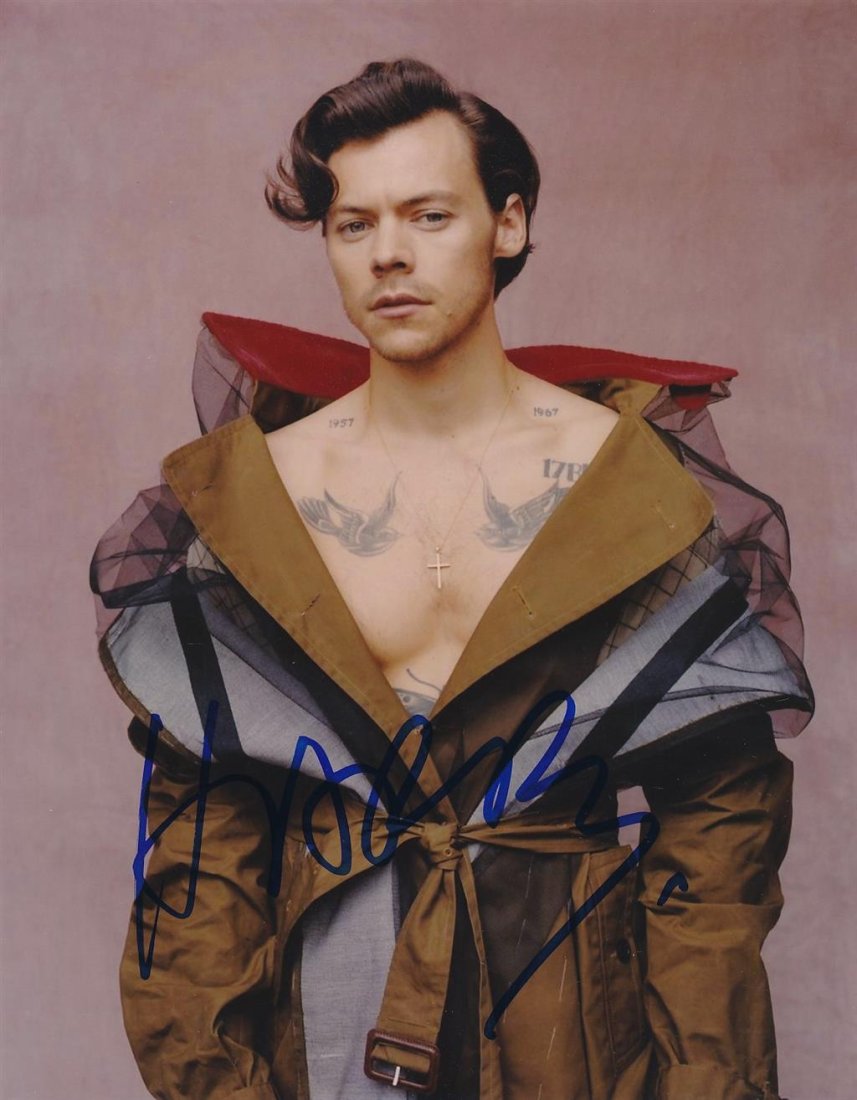 Harry Styles- Signed Color Photograph (1 of 1)
