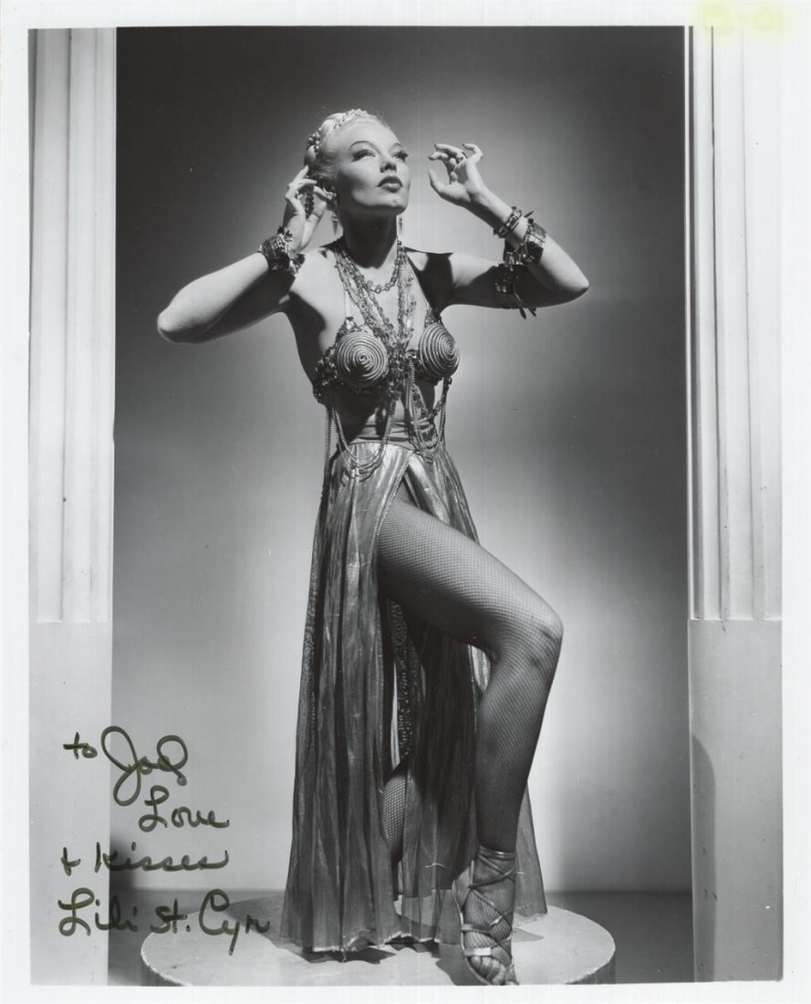 Lili St. Cyr-STUNNING Signed Photograph (1 of 1)