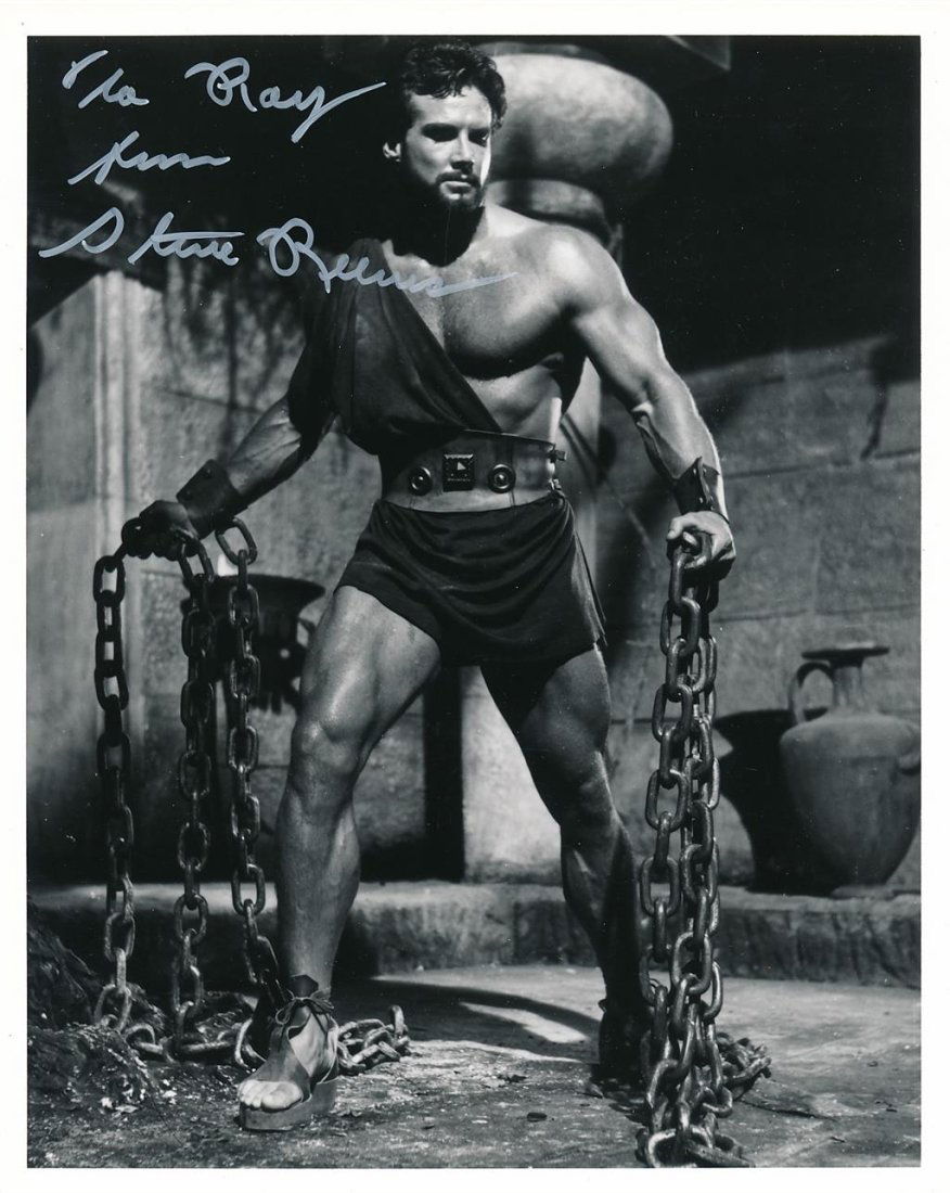 Steve Reeves- Signed Photograph from "(Hercules" (1 of 1)