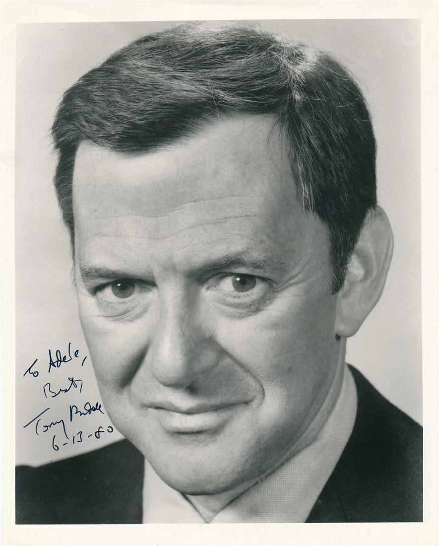 Tony Randall-Vintage Signed Photograph (1 of 1)
