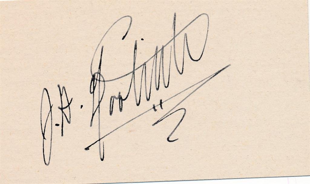 General James Doolittle- Vintage Signed Card (Medal of Honor) (1 of 1)