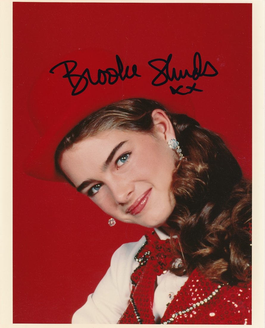 Brook Shields-Signed Photograph (1 of 1)
