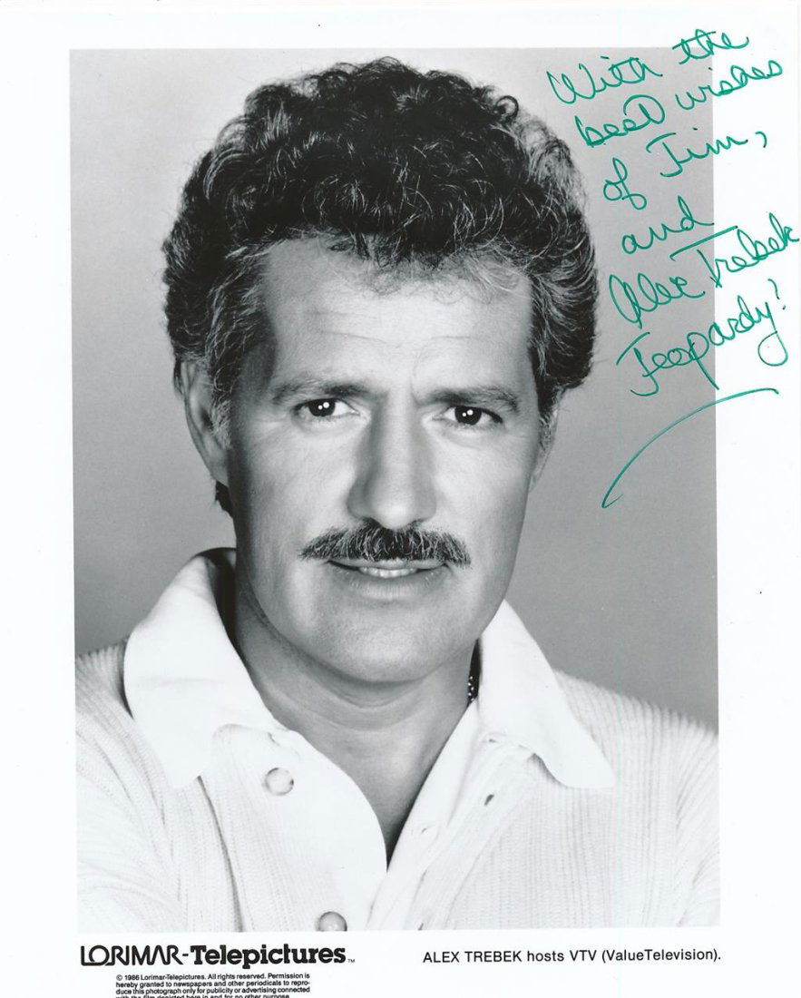 Alex Trebek- Signed Photograph (1 of 1)