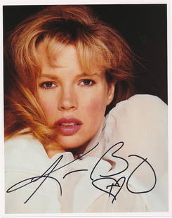 Kim Basinger Nude Signed Photograph