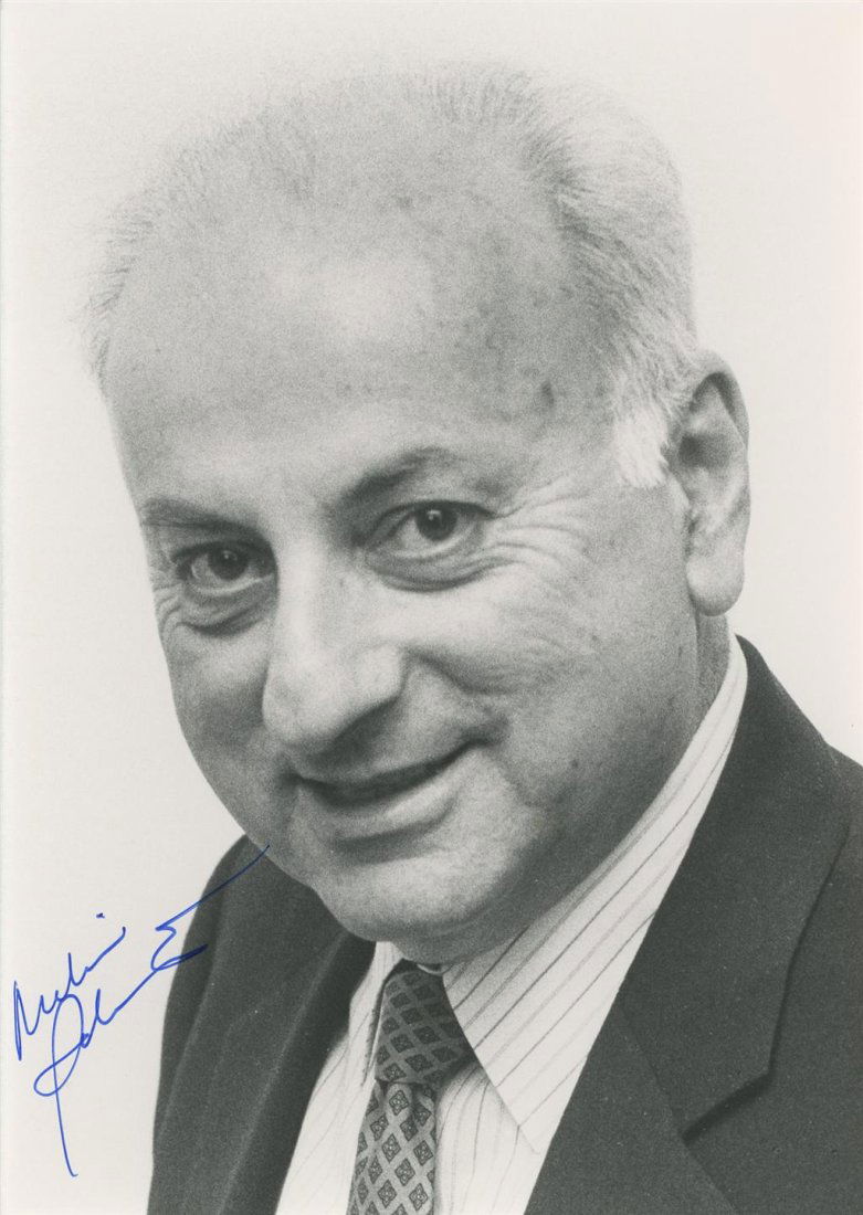 Melvin Schwartz- Signed Vintage Photograph (Nobel Prize 1988) (1 of 1)