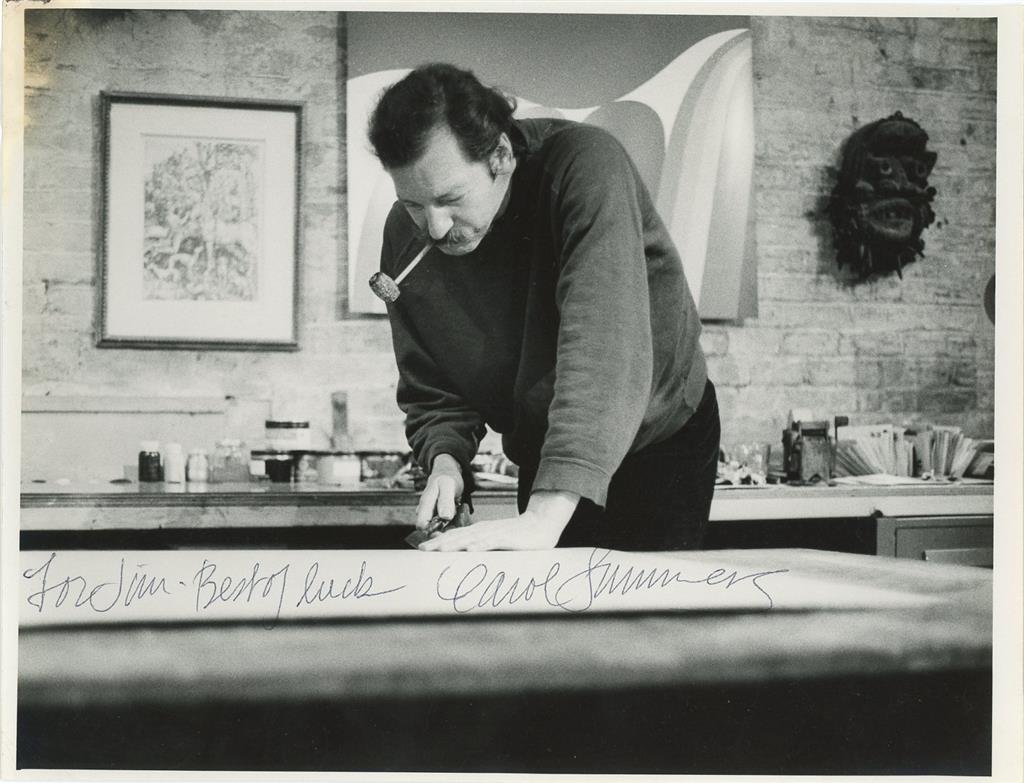 Carol Summers- Signed Vintage Photograph (Printmaker) (1 of 1)