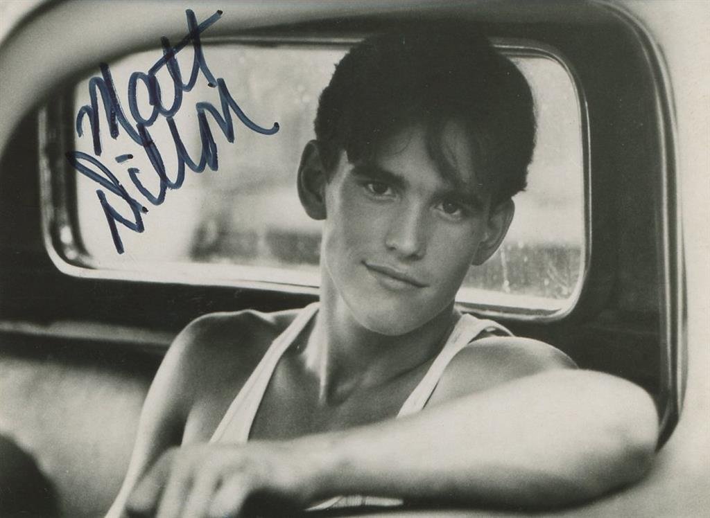 Matt Dillon- Signed Vintage Photograph (1 of 1)