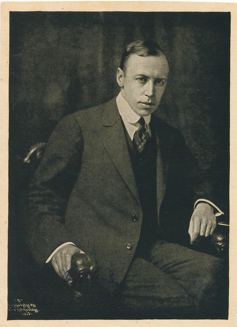 Alfred Noyes (Poet)- Vintage Signed Photograph (English Poet & Playwright) (1 of 1)