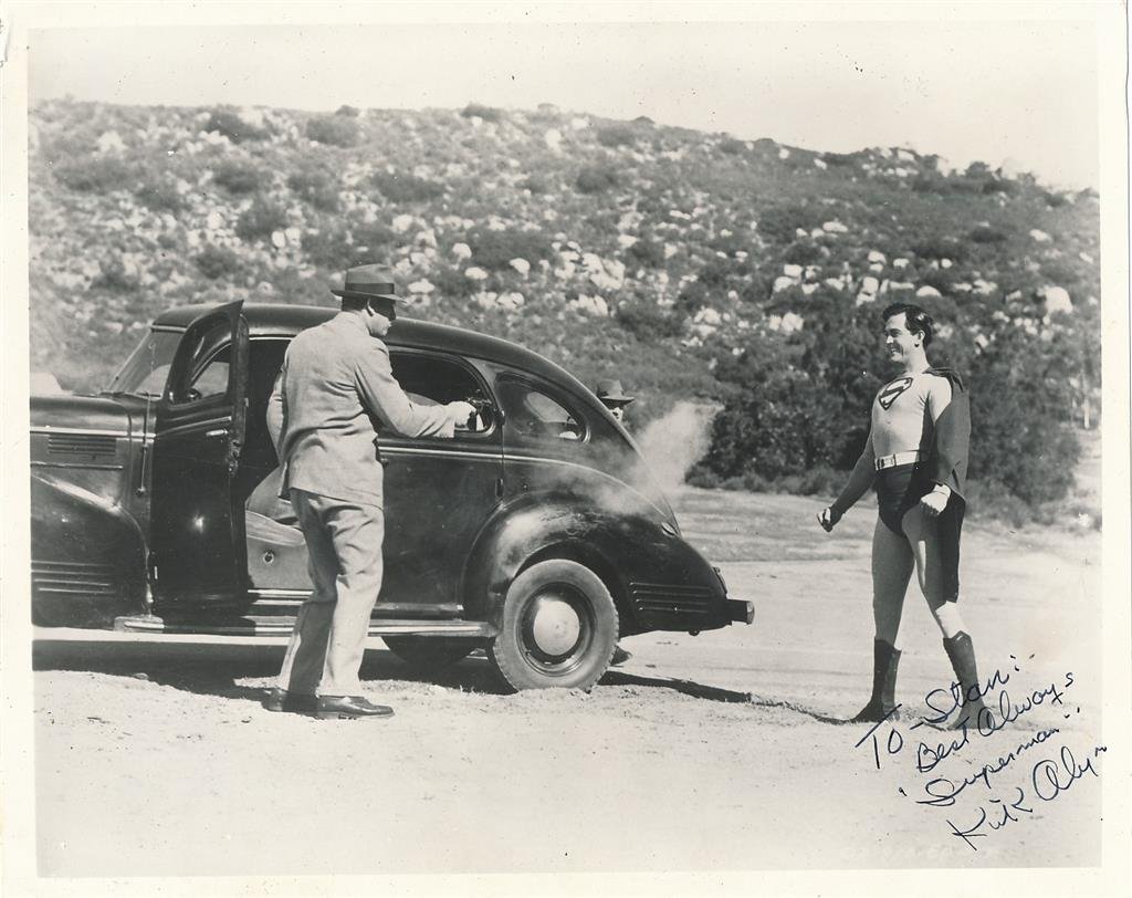 Kirk Alyn- Vintage "Superman" Signed Photograph (1 of 1)