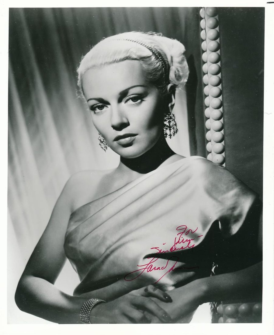 Lana Turner- Stunning Signed Photograph (1 of 1)