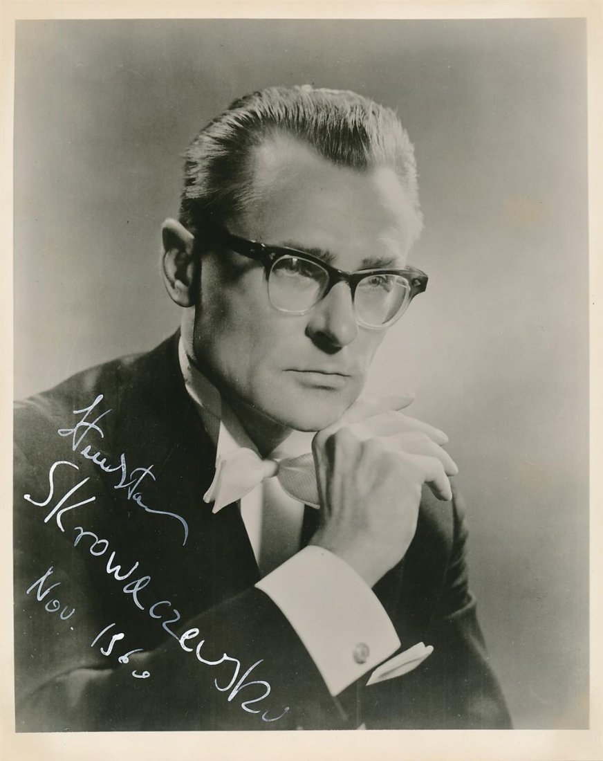 Stanislaw Skrowaczewski- Vintage Signed Photograph (Polish Composer/Conductor) (1 of 1)