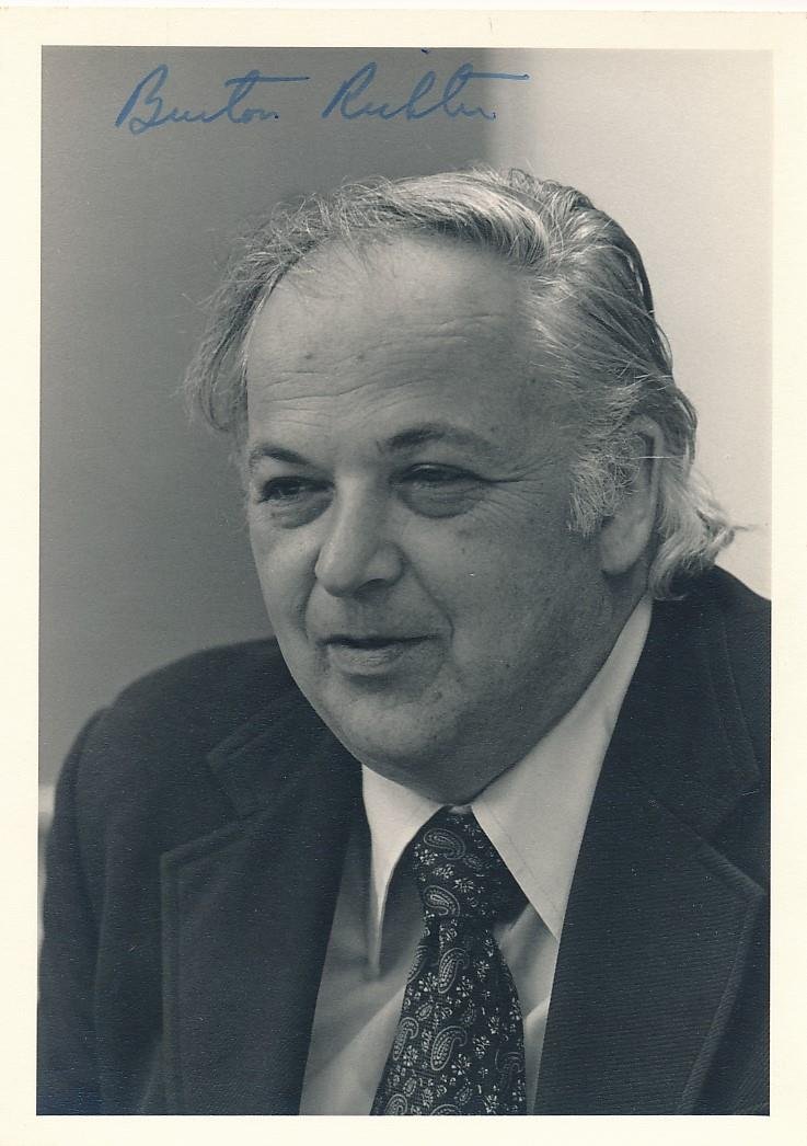 Burton Richter- Signed Vintage Photograph (Nobel Prize 1976) (1 of 1)