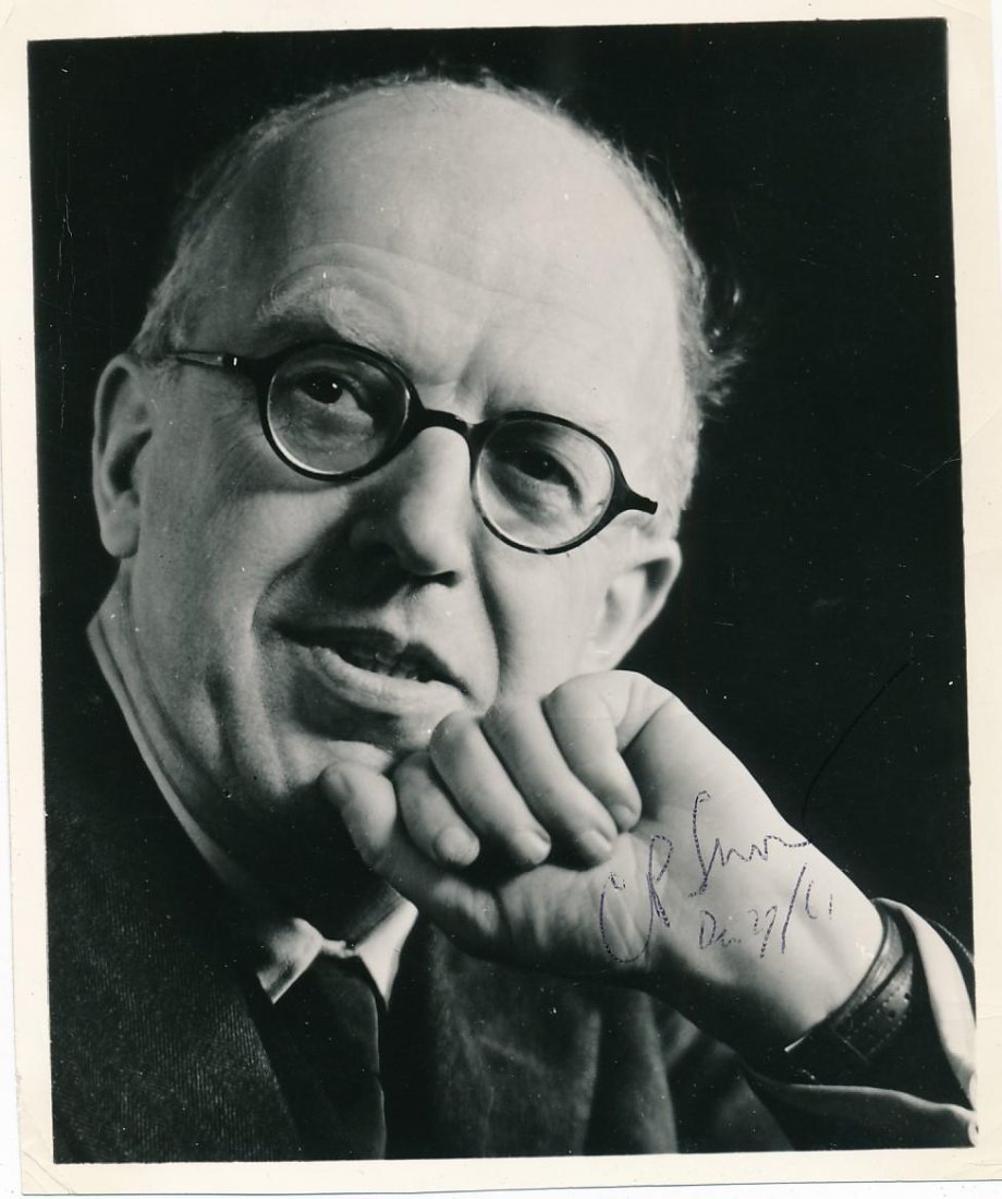 Charles P. Snow, Baron Snow-Vintage Signed Photograph (Writer) (1 of 1)