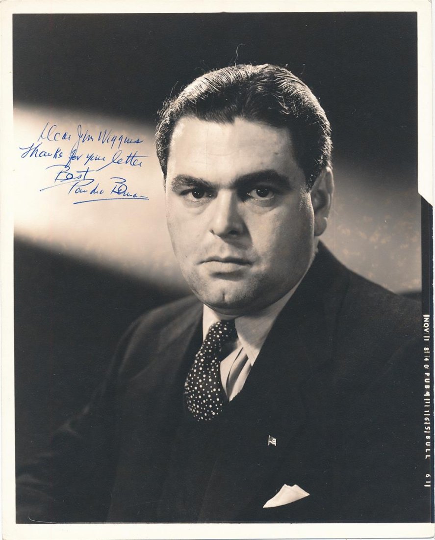 Pandro S. Berman-Vintage Signed Photograph (Film Producer) (1 of 1)