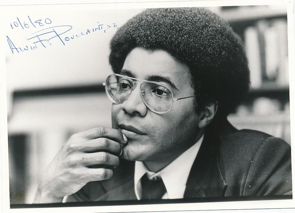 Alvin F. Poussaint-Vintage Signed Photograph (Civil Rights Psychologist) (1 of 1)