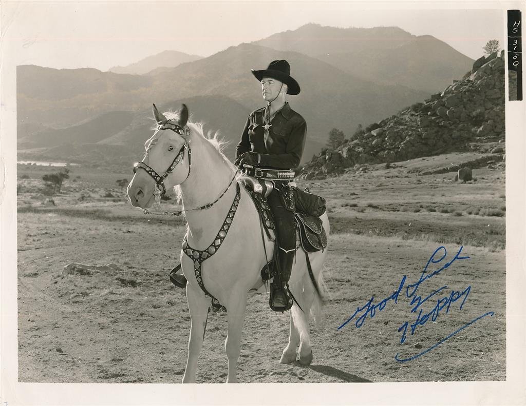 William Boyd "Hopalong Cassidy- Vintage Signed Photograph (1 of 1)