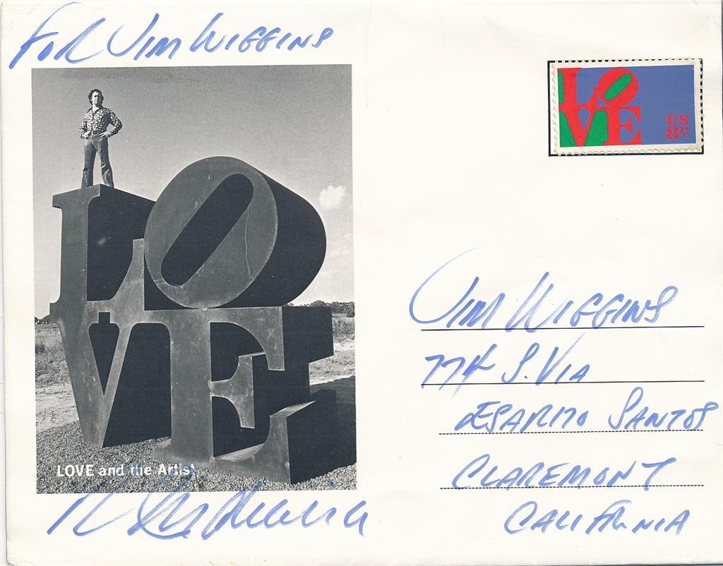 Robert Indiana- Signed Love and the Artists Program (1 of 1)