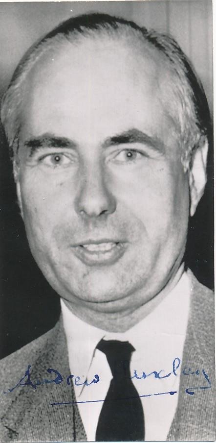 Sir Andrew Huxley- Vintage Signed Photograph (Nobel Prize 1963) (1 of 1)