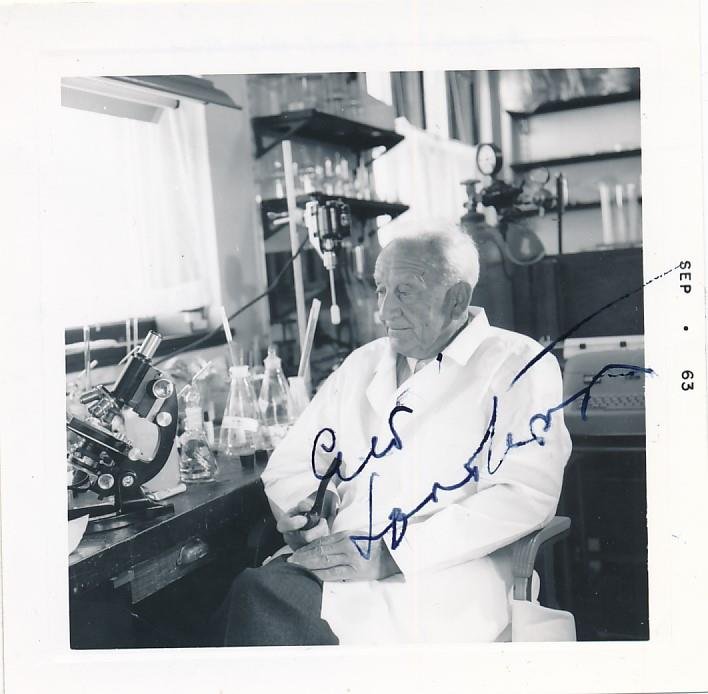 Albert Szent-GyÃ¶rgyi Vintage Signed Photograph (Nobel Prize 1937) (1 of 1)