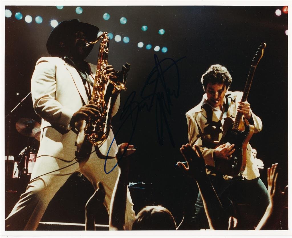 Bruce Springsteen- Color Signed Photograph (1 of 1)