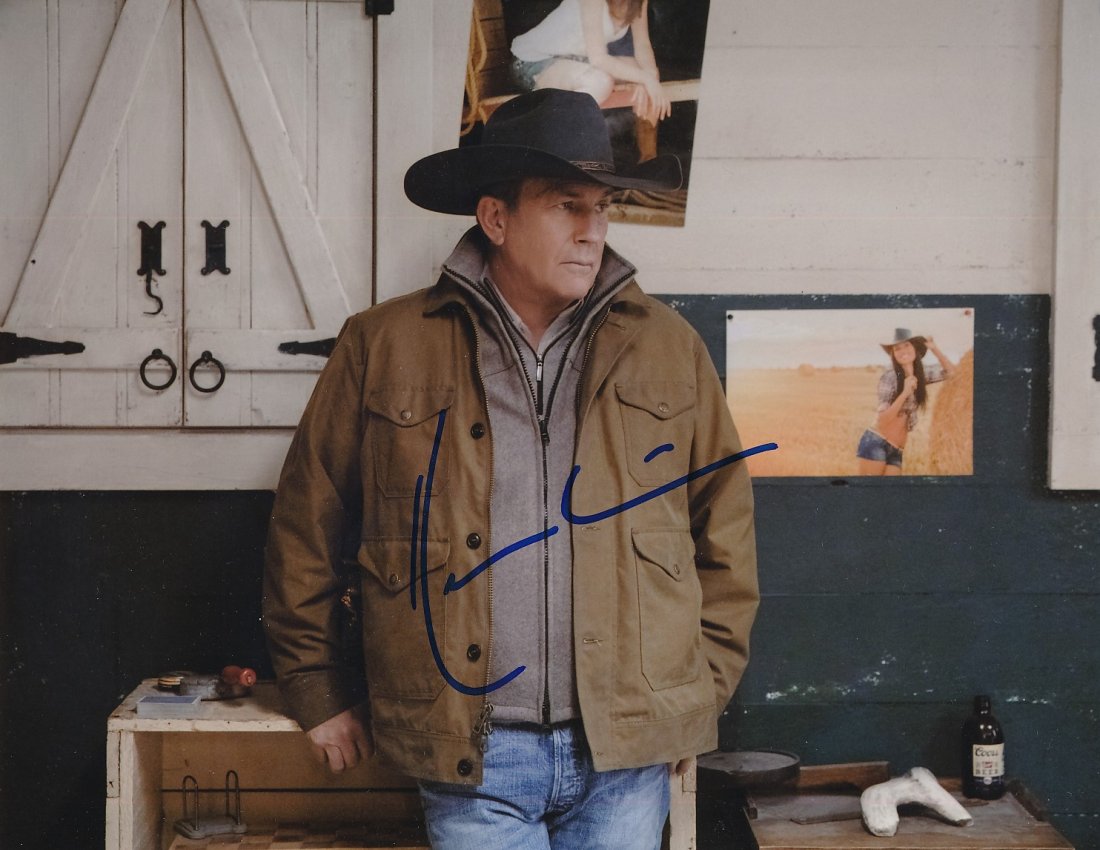 Kevin Costner- Signed Color Photograph from "Yellowstone" (1 of 1)