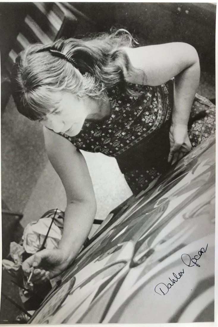 Dahlov Ipcar-Vintage RARE Oversized Signed Phototgraph  (Famous Painter) (1 of 1)