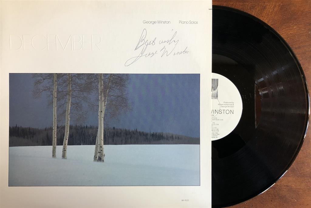 George Winston- Signed Record Album (1 of 2)