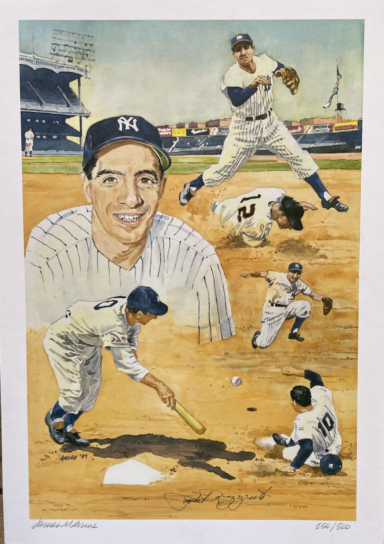 Phil Rizzuto- Limited Edition Signed Lithograph (1 of 3)