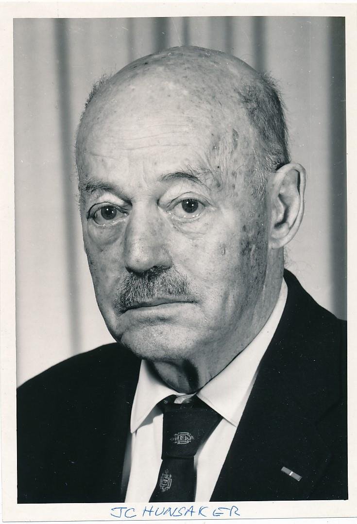 Jerome C. Hunsaker- (Aeronautical Engineer)- Vintage Signed Photograph (1 of 1)