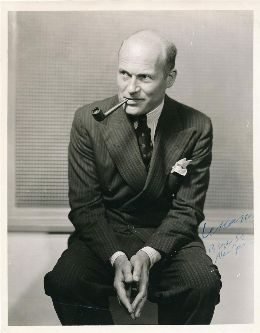 William Lescaze-Vintage Signed Photograph (Pioneer of Modern Architect) (1 of 1)