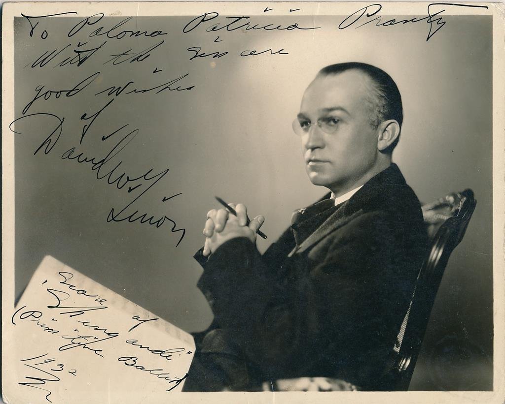 David W. Guion-Vintage Signed Photograph in 1932 (Composer) (1 of 1)