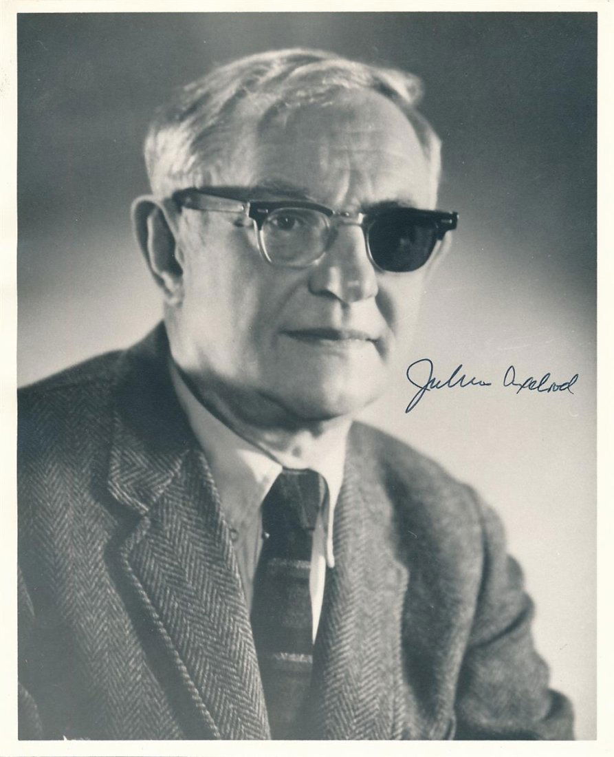 Julius Axelrod-Vintage Signed Photograph (Nobel Prize 1970) (1 of 1)