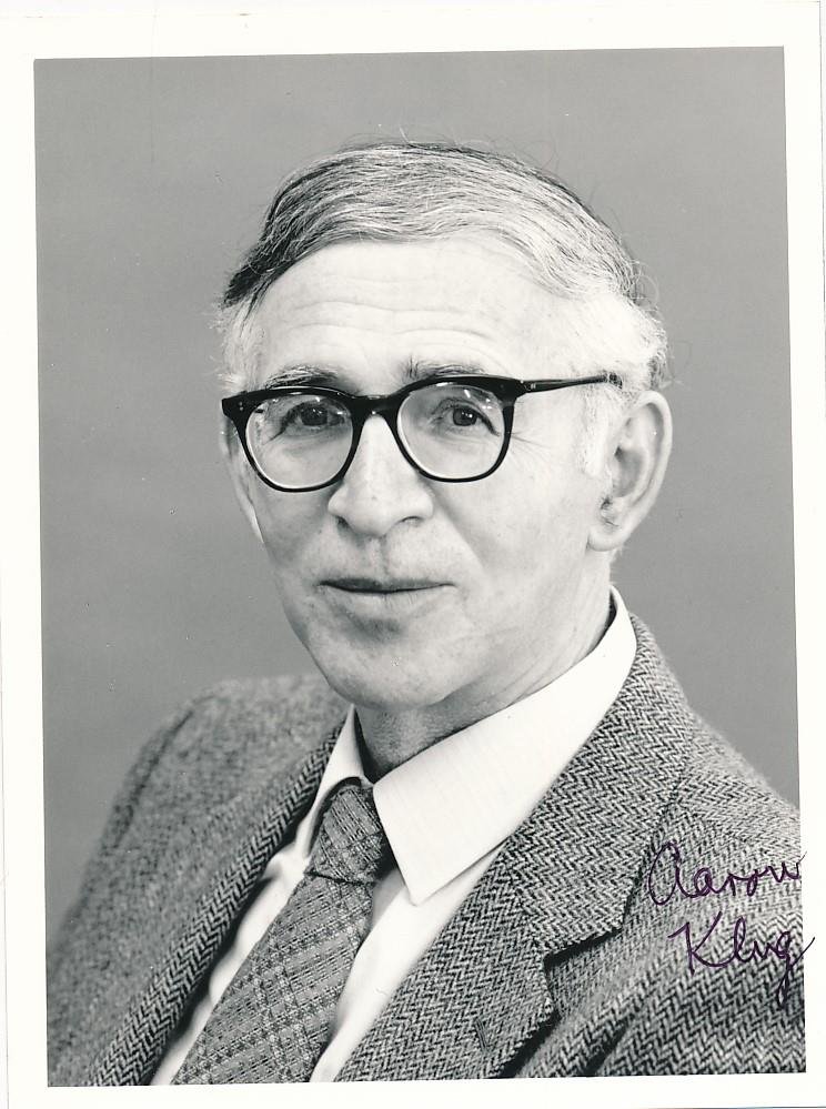 Sir Aaron King- Signed Vintage Photograph (Nobel Prize) (1 of 1)