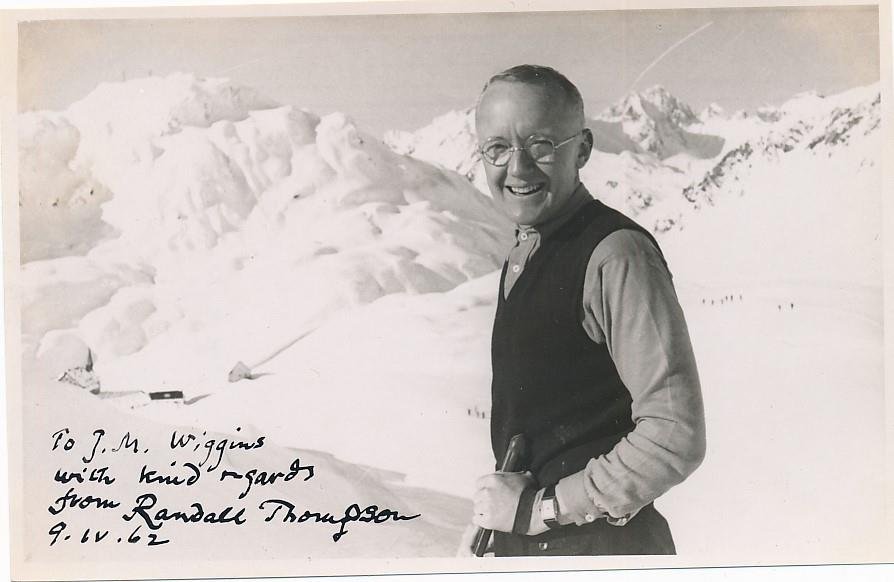 Randall Thompson-Vintage Signed Twice Photograph (Composer) (1 of 2)