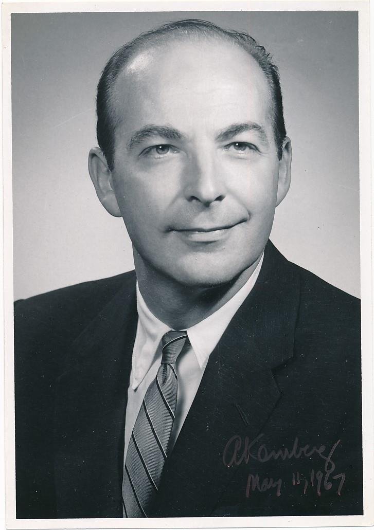 Arthur Kornberg-Vintage Signed Photograph (Nobel Prize 1959) (1 of 1)