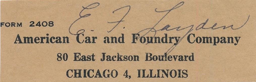 Elmer Layden- Clipped Signature (1 of 4 the Four Horsemen of Notre Dame) (1 of 1)