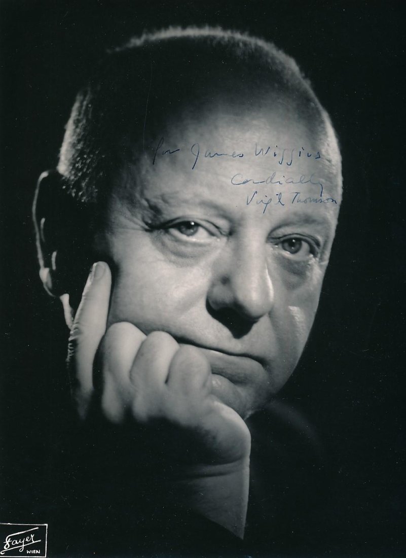 Virgil Thomson-Vintage Signed Photograph  (Composer) (1 of 1)