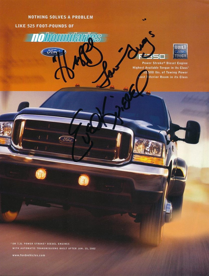 Evel Knievel- Signed Magazine Photo (1 of 1)