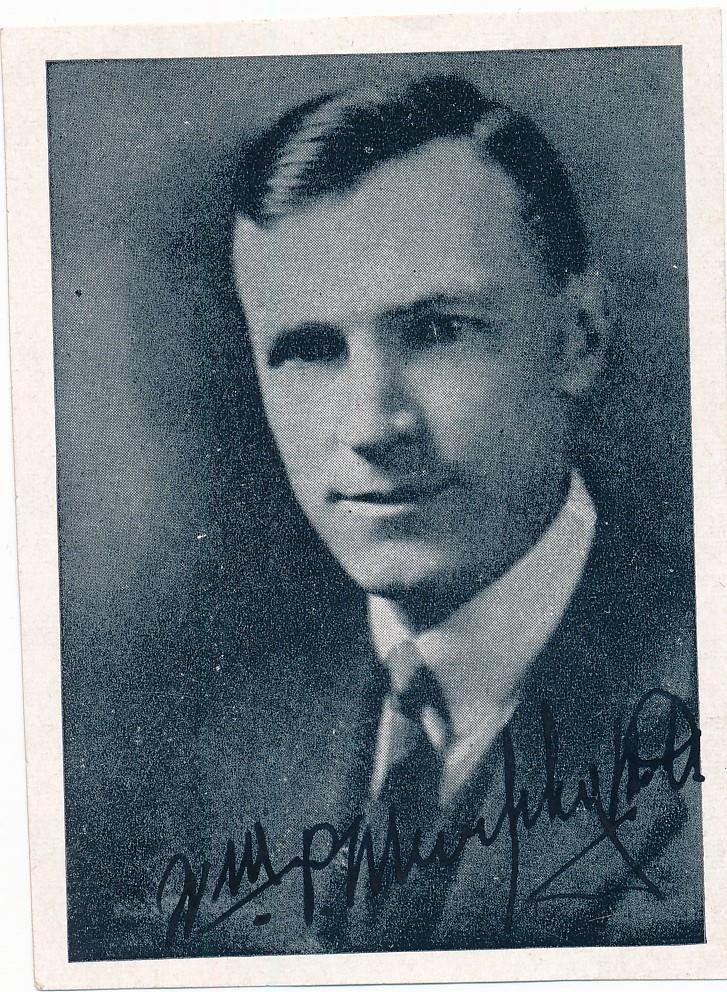 William Parry Murphy-Vintage Bookstock Signed Photo (Nobel Prize 1934) (1 of 1)