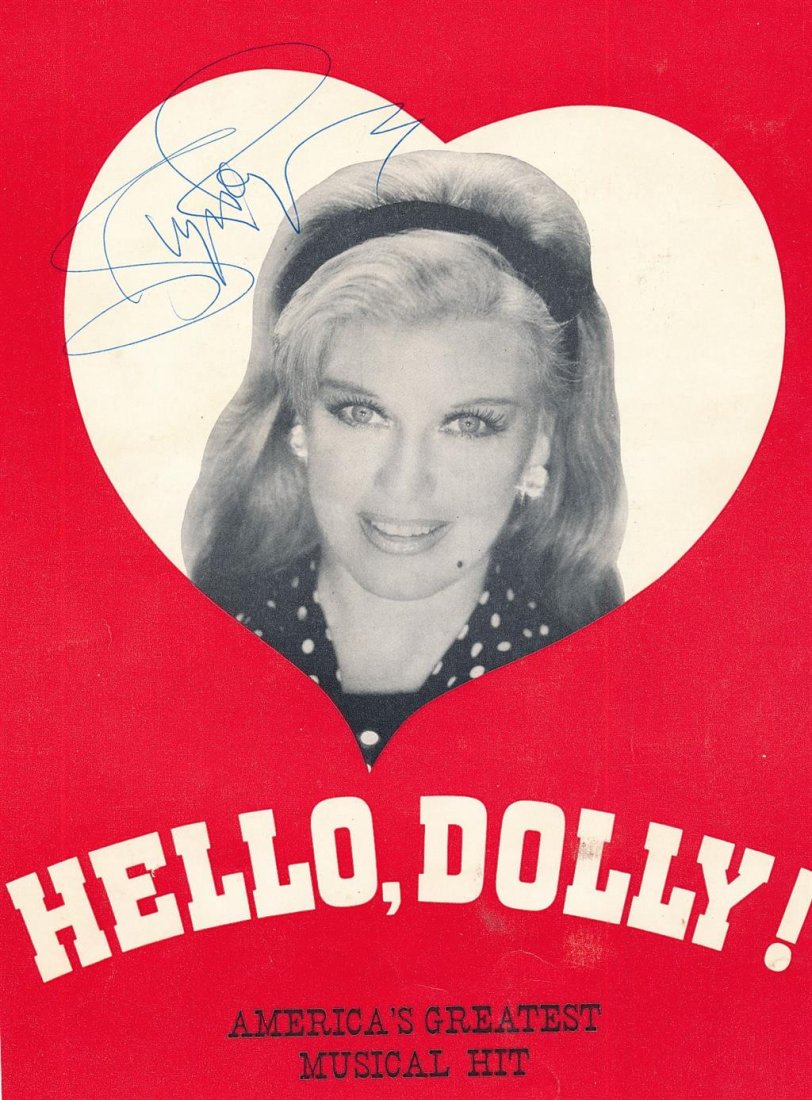 Ginger Rogers- Signed "Hello, Dolly!"  Theater Program Cover (1 of 1)